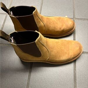 Red Wing Shoes Tan Chelsea Boots